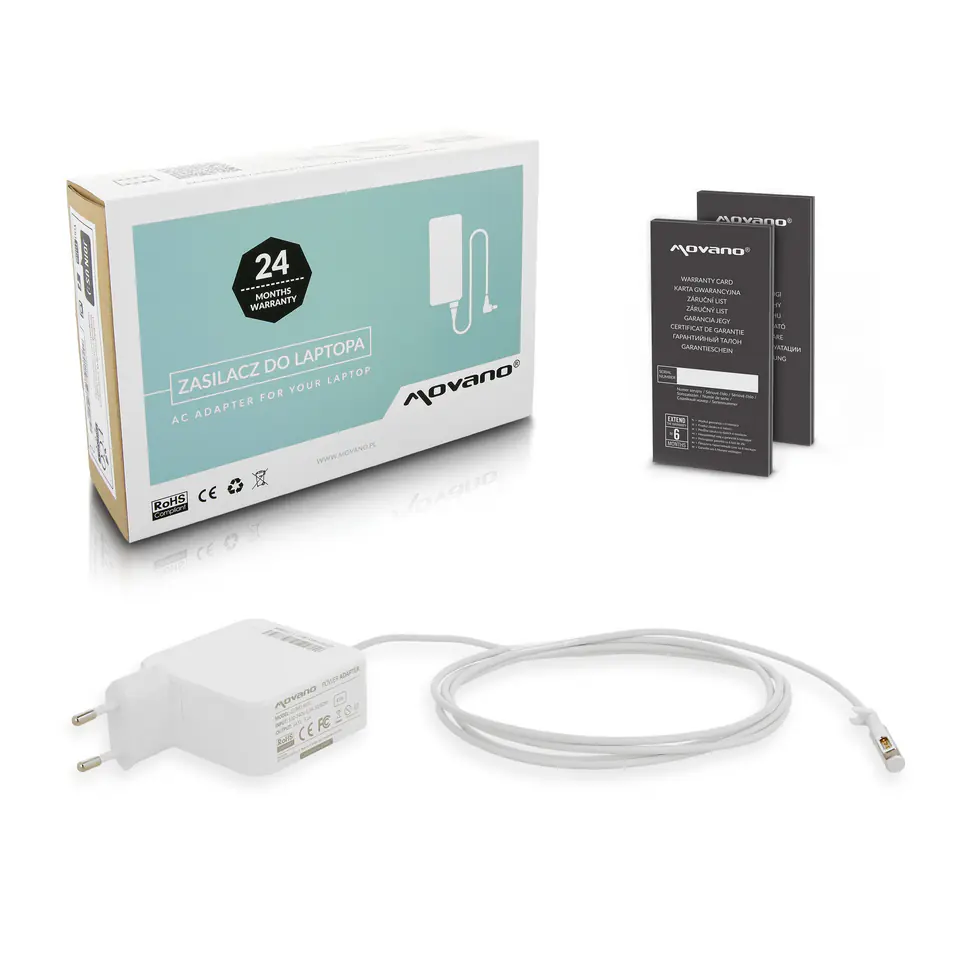 ⁨Zasilacz Movano 14.5v 3.1a (magsafe) 45W - Apple⁩ w sklepie Wasserman.eu