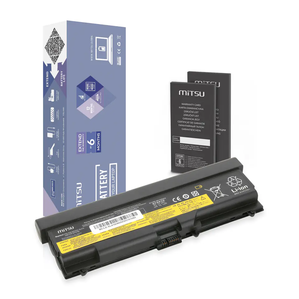 ⁨MITSU BATTERY BC/LE-SL410H (LENOVO 6600 MAH 71 WH)⁩ at Wasserman.eu