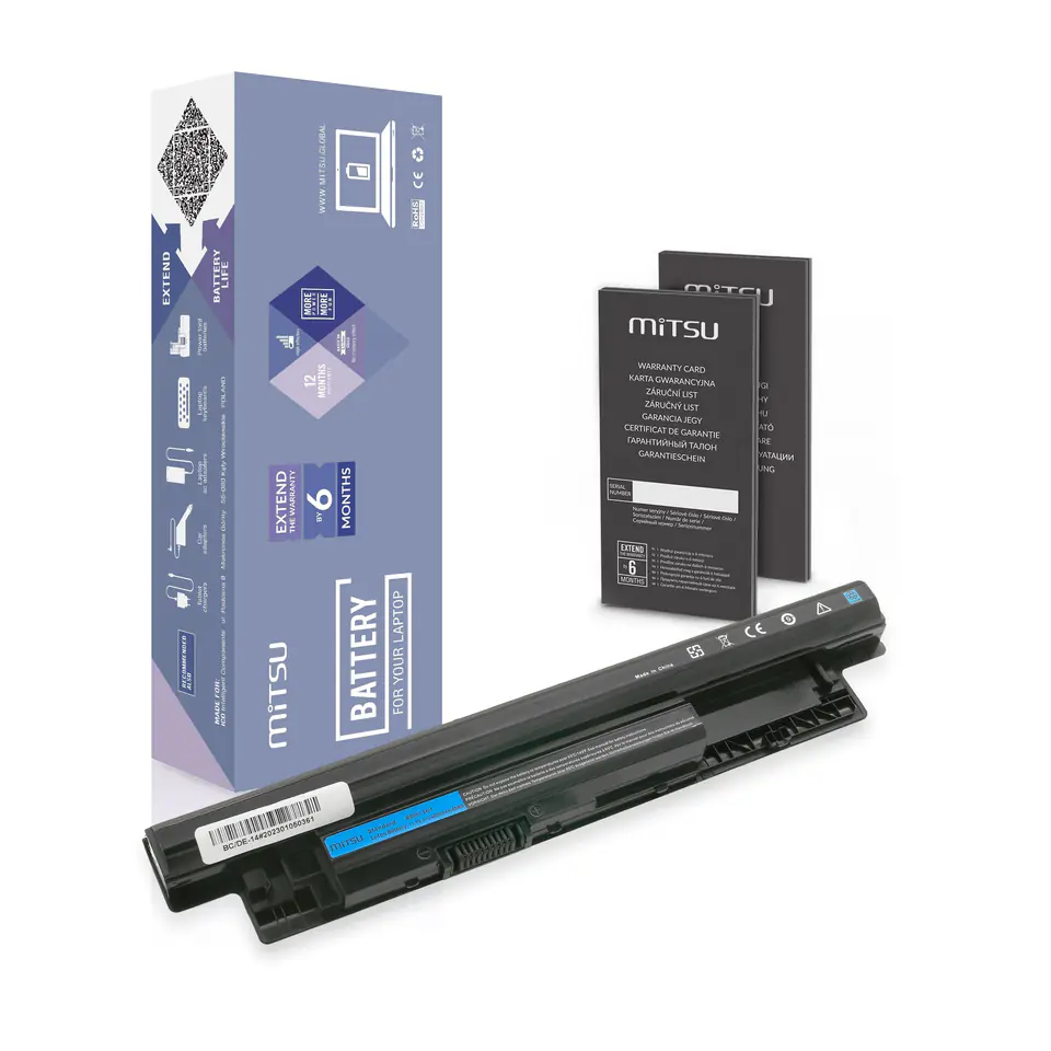 ⁨Bateria Mitsu do Dell Inspiron 14, 15, 17⁩ w sklepie Wasserman.eu