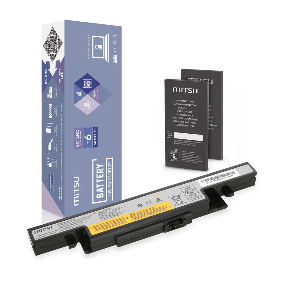 ⁨Mitsu battery for Lenovo IdeaPad Y510p⁩ at Wasserman.eu