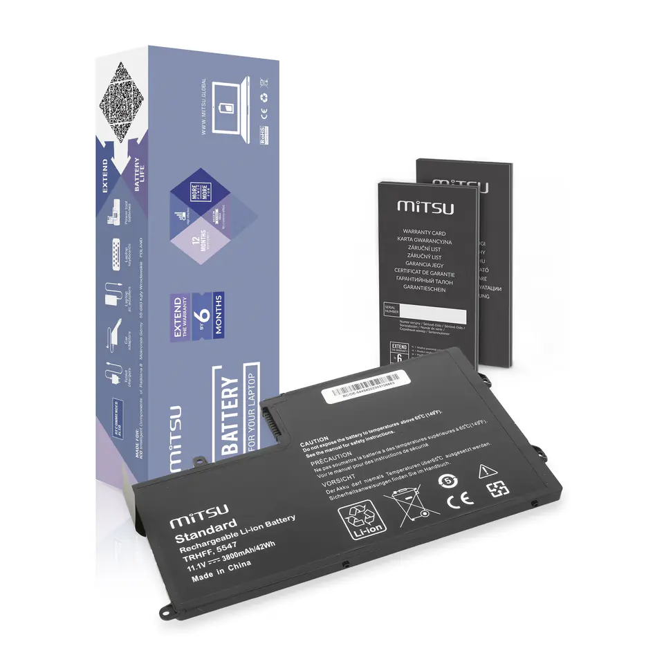 Bateria Mitsu do Dell Inspiron 15 (5542), 14 (5445) w sklepie Wasserman.eu