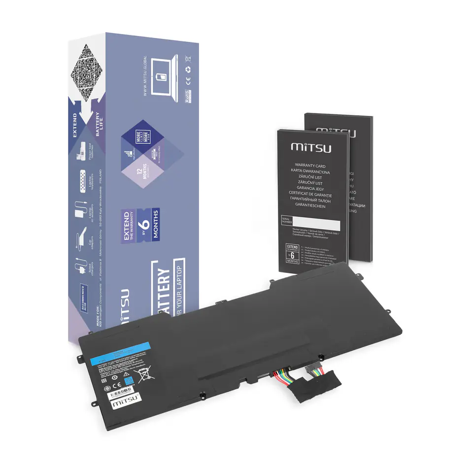 Bateria Mitsu do Dell XPS 13 (L321X, L322X) w sklepie Wasserman.eu