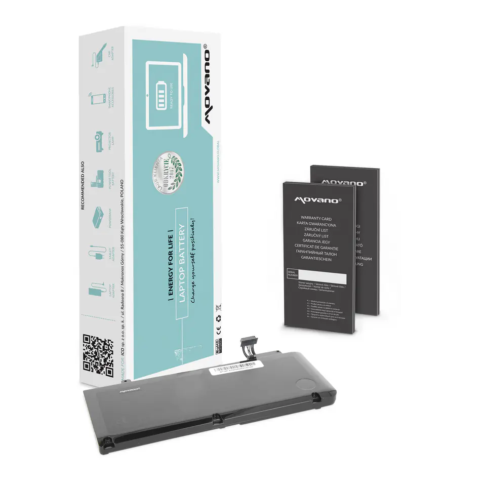 Bateria Movano do Apple MacBook Pro 13" - A1322 w sklepie Wasserman.eu