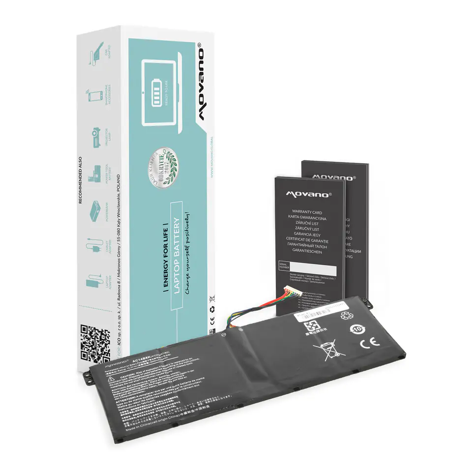 Bateria Movano do Acer Aspire E3-111, V5-122 w sklepie Wasserman.eu