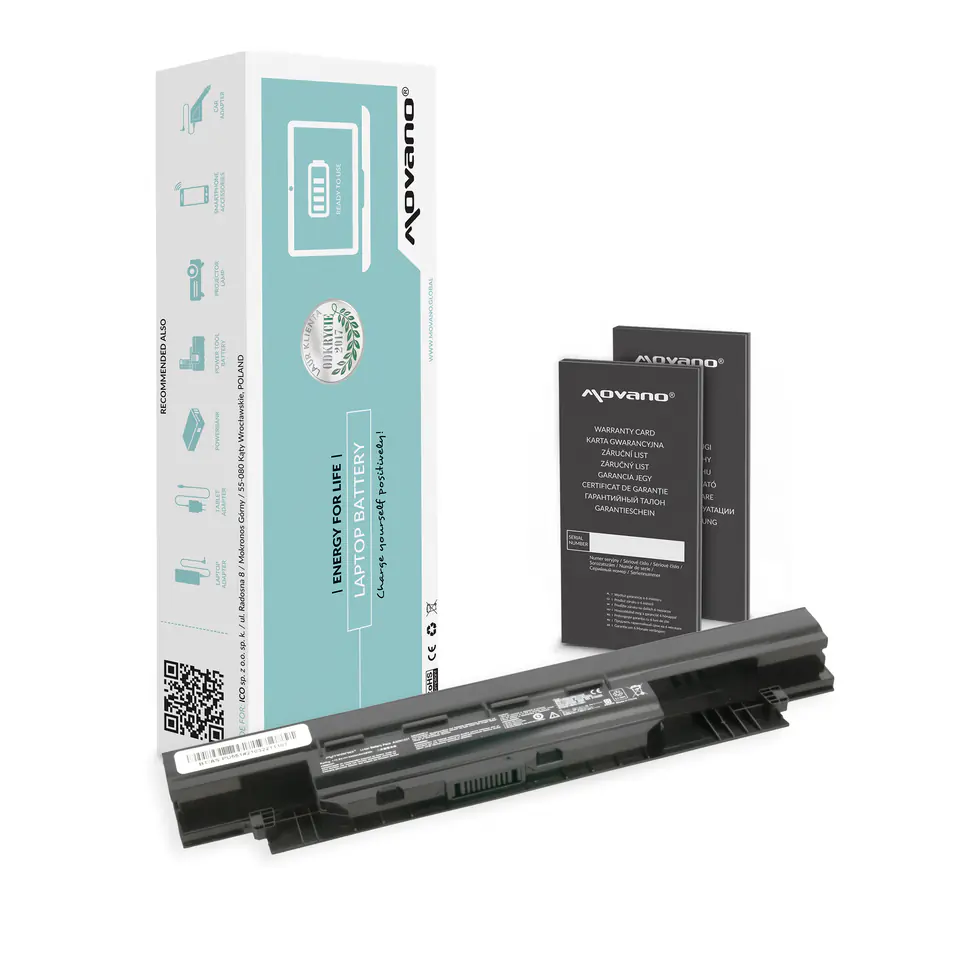 Bateria Movano do AsusPRO PU451, PU550, PU551 w sklepie Wasserman.eu