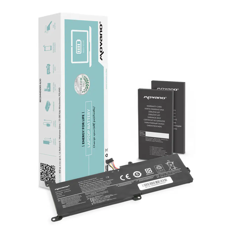 ⁨Bateria Movano do Lenovo IdeaPad 320⁩ w sklepie Wasserman.eu