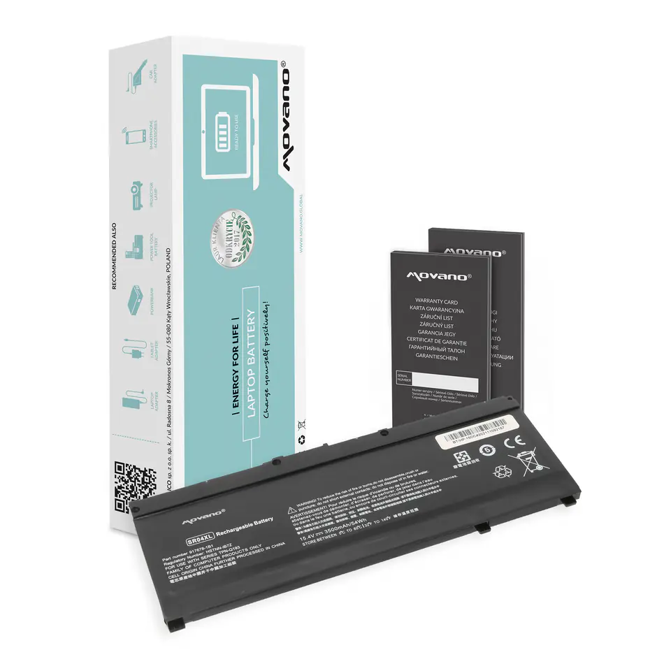 ⁨Movano Battery for HP Omen 15-DC⁩ at Wasserman.eu