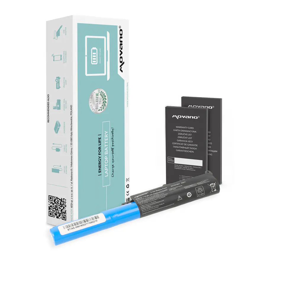 Bateria Movano do Asus X541 w sklepie Wasserman.eu