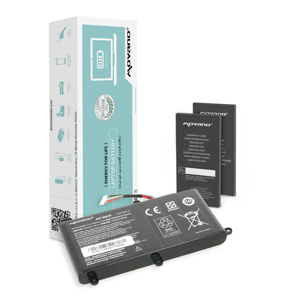 Bateria Movano do Acer Predator 17X, 21X w sklepie Wasserman.eu