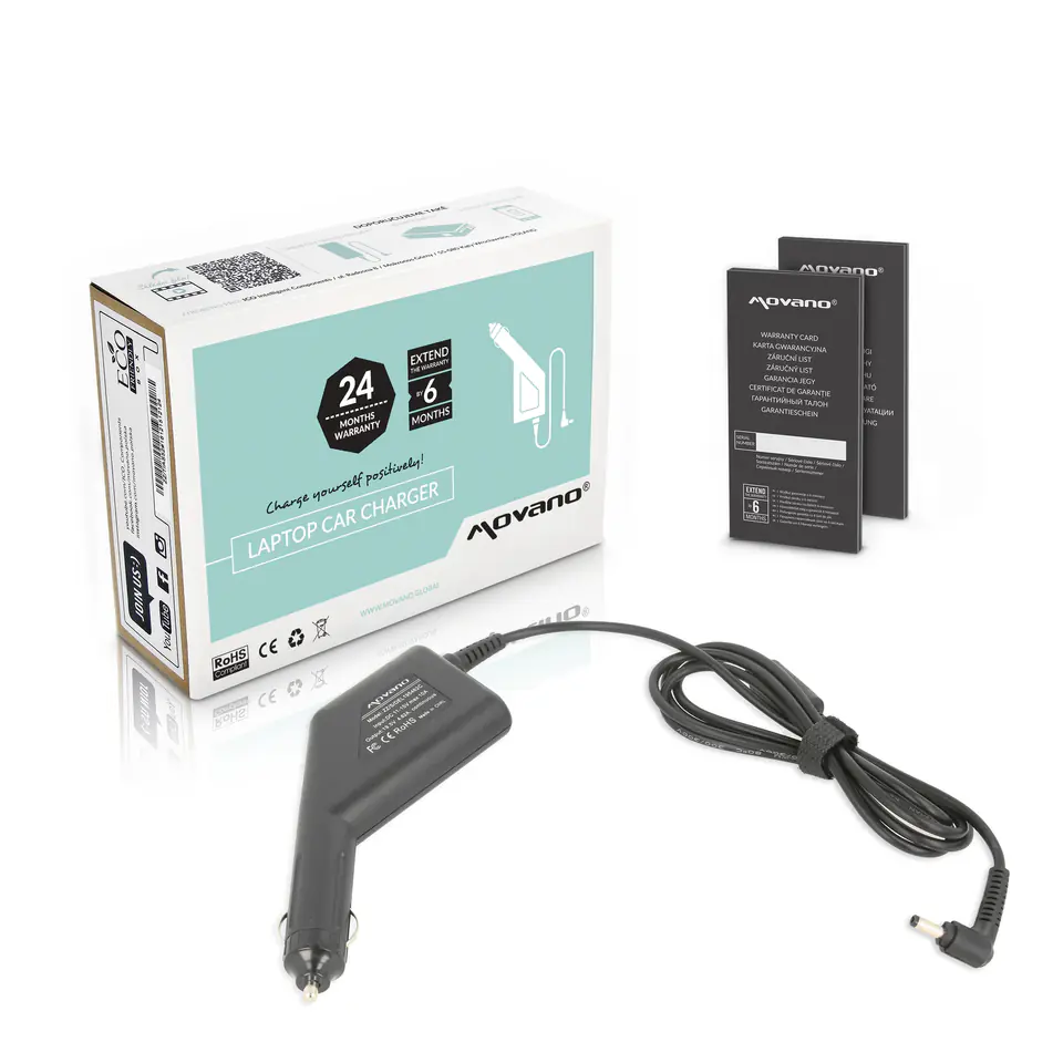 ⁨Car Supply Movano 19.5v 4.62a (4.0x1.7) 90W for Dell⁩ at Wasserman.eu