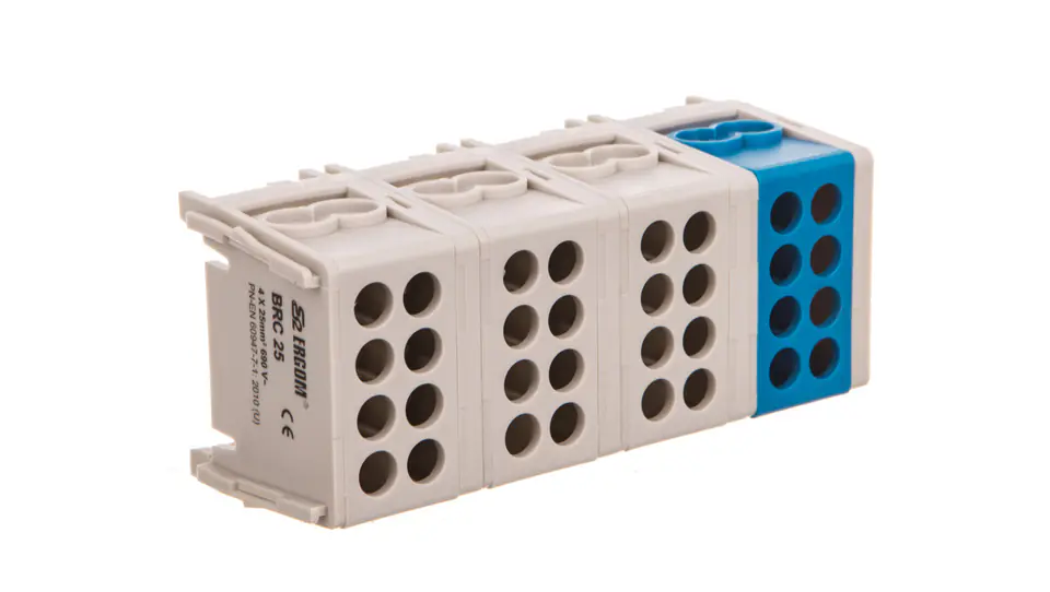 ⁨Compact distribution block BRC 25-4/8 R33RA-02030000401⁩ at Wasserman.eu