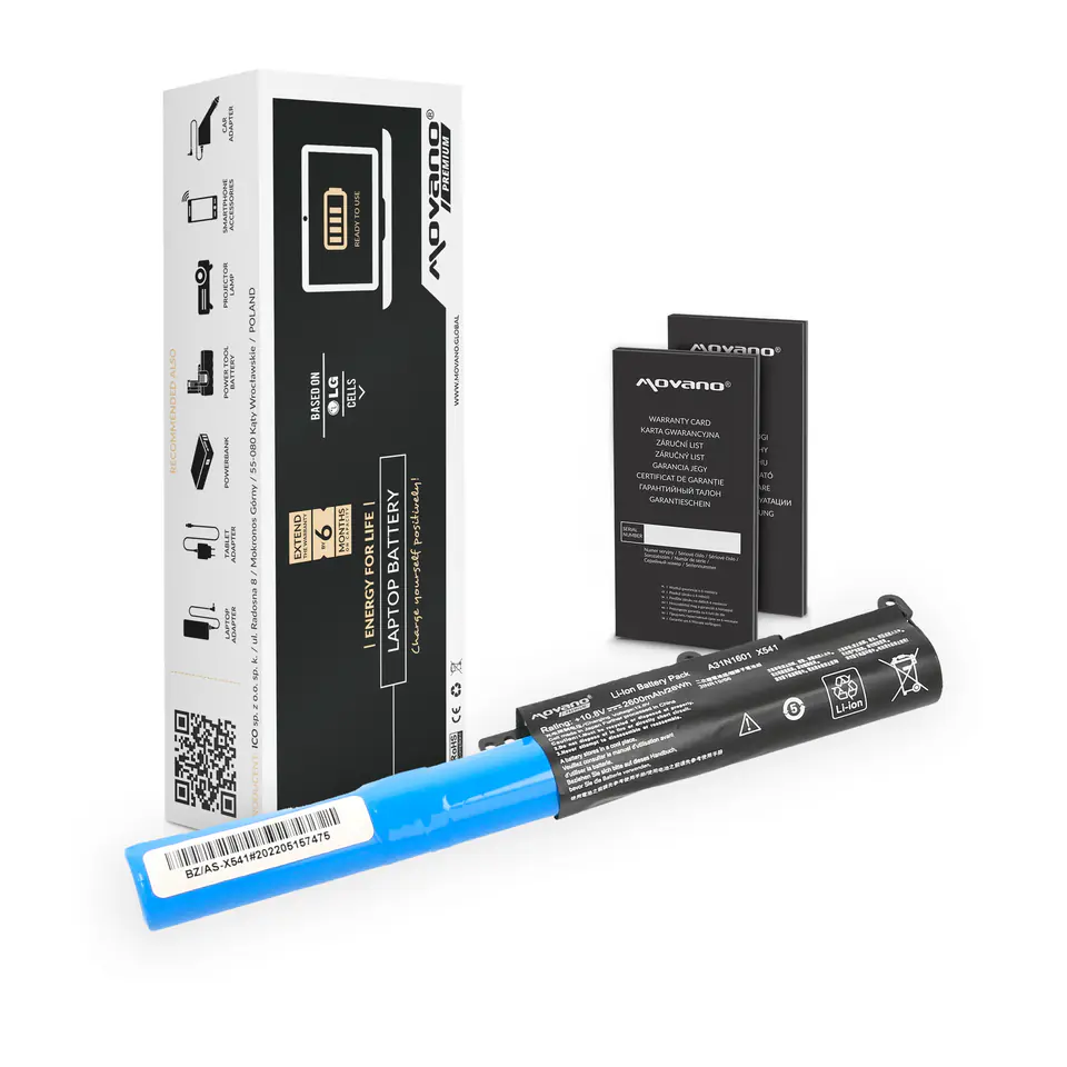 Bateria Movano Premium do Asus X541 w sklepie Wasserman.eu