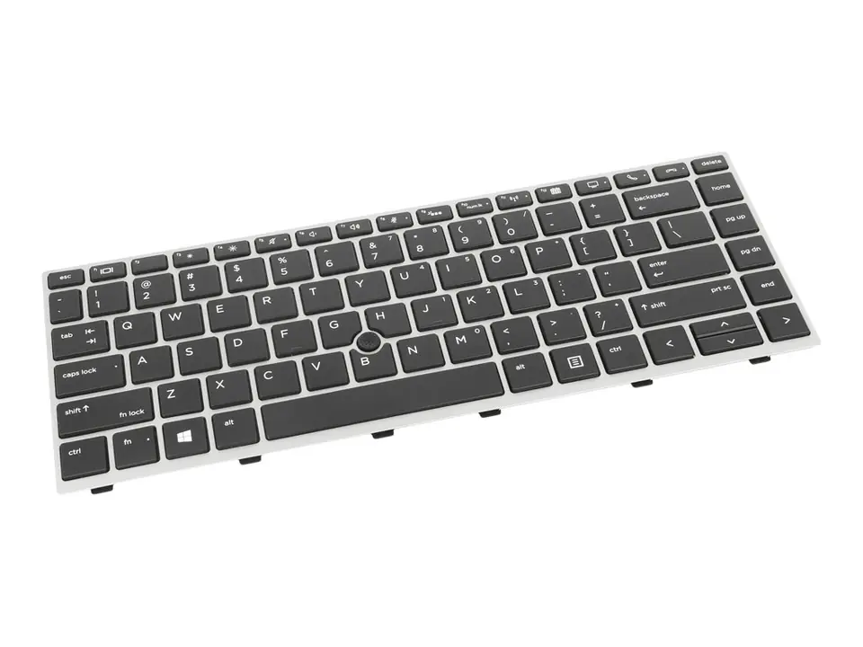 ⁨Klawiatura laptopa do HP 745, 840 (G5 G6) - podświetlana, trackpoint⁩ w sklepie Wasserman.eu