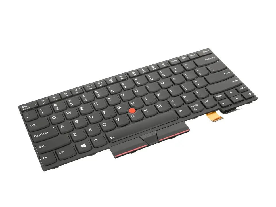 ⁨Klawiatura laptopa do Lenovo ThinkPad T470 T480 (podświetlenie, trackpoint)⁩ w sklepie Wasserman.eu