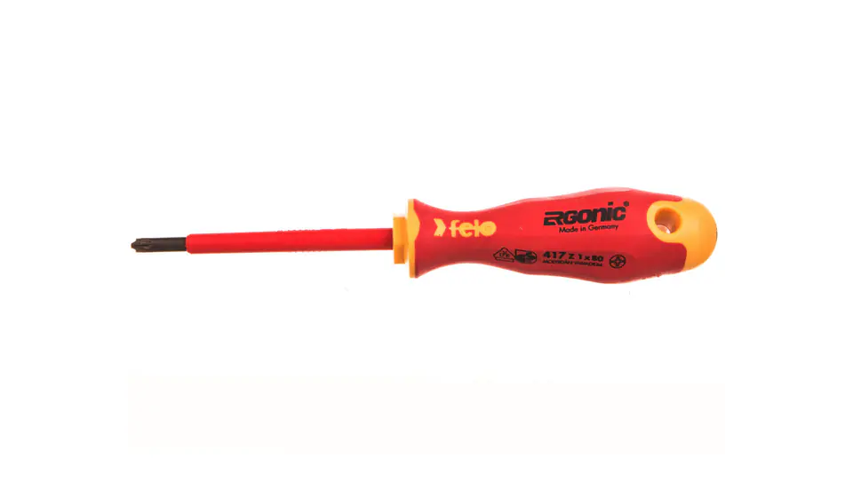 ⁨Cross screwdriver Z1 insulated 1000V Ergonic 400 VDE 41710290⁩ at Wasserman.eu