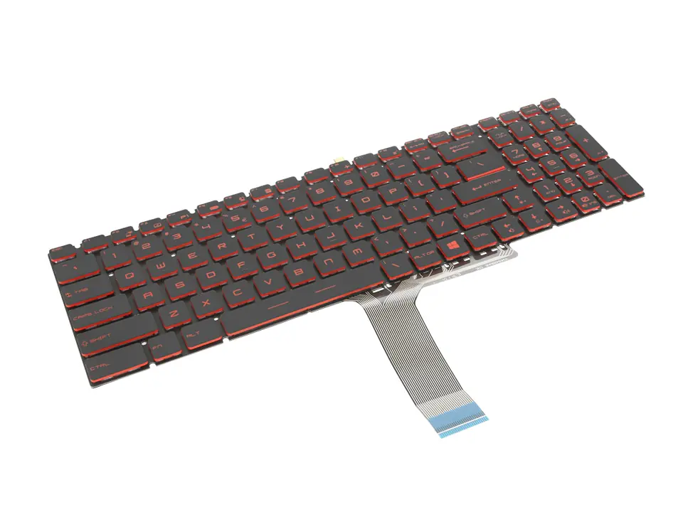 ⁨Klawiatura laptopa do MSI GF75 GL75 GV62 GV72 (podświetlenie)⁩ w sklepie Wasserman.eu