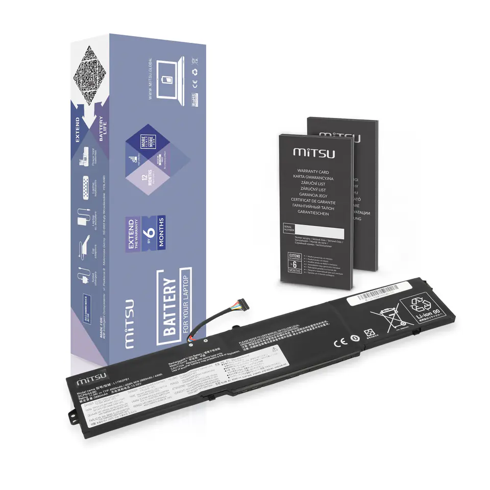⁨MITSU LENOVO 330-15ICH 17ICH 4000mAh 45Wh 11,3⁩ at Wasserman.eu