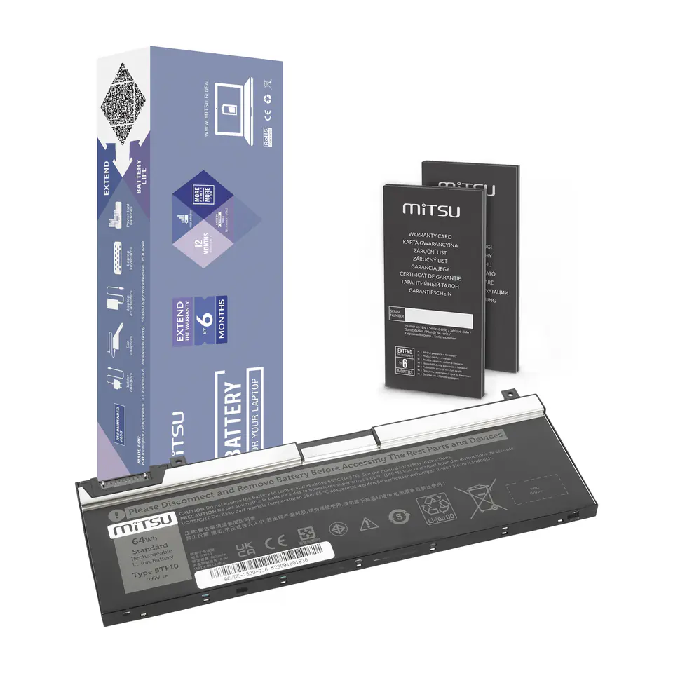 ⁨MITSU DELL PRECISION 8421mAh 64Wh 7,6V⁩ at Wasserman.eu