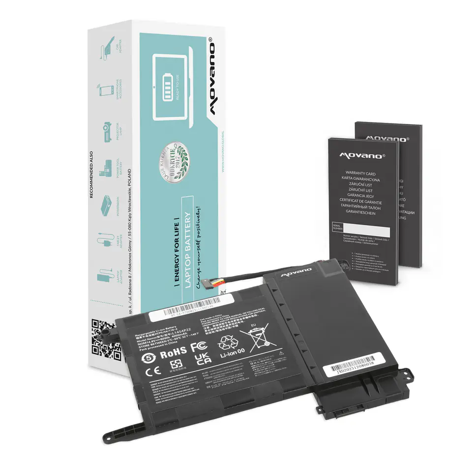⁨Bateria Movano do Lenovo IdeaPad Y700, Y700-15⁩ w sklepie Wasserman.eu