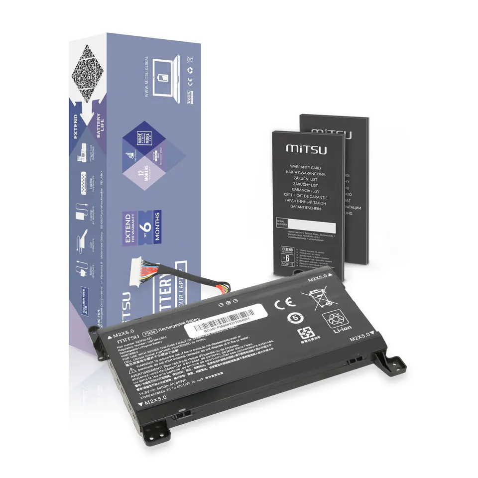 ⁨MITSU HP OMEN 17-AN 4400mAh 65Wh 14,8V⁩ at Wasserman.eu