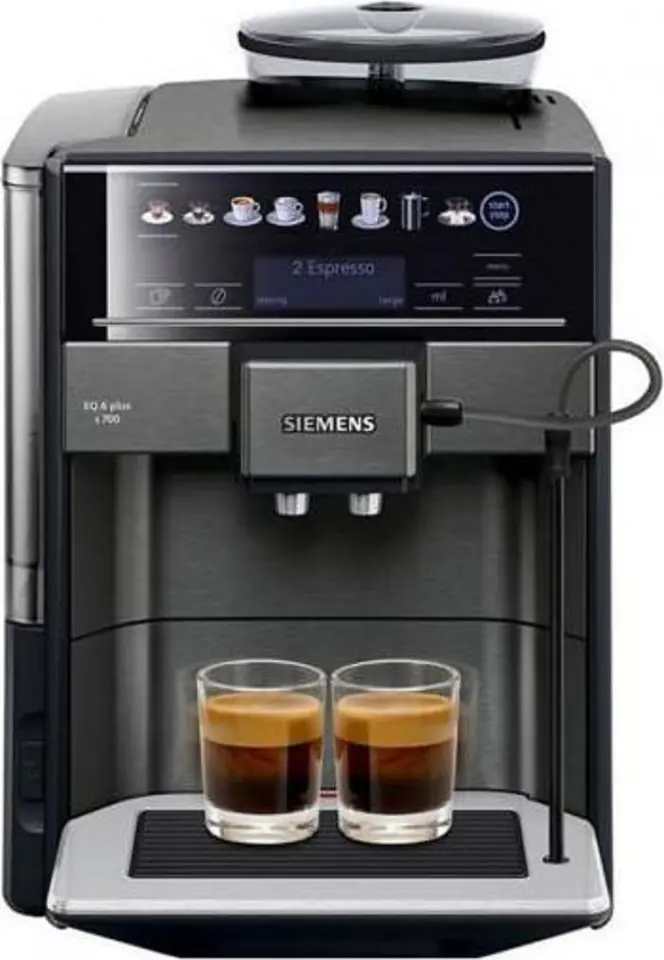 Siemens EQ.6 plus TE657319RW coffee maker Espresso machine 1.7 L Fully-auto at Wasserman.eu