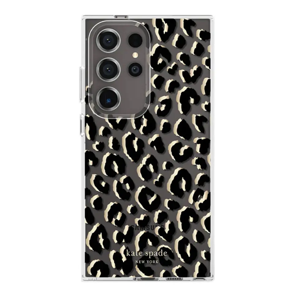 ⁨Kate Spade New York Protective Case - Etui Samsung Galaxy S24 Ultra (City Leopard)⁩ w sklepie Wasserman.eu