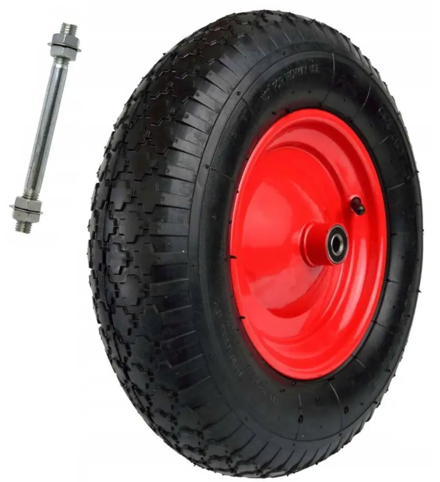 ⁨INFLATABLE WHEEL SET WITH AXLE FI12 PB03 4.00-8 2PR F.M.Ł.K⁩ at Wasserman.eu