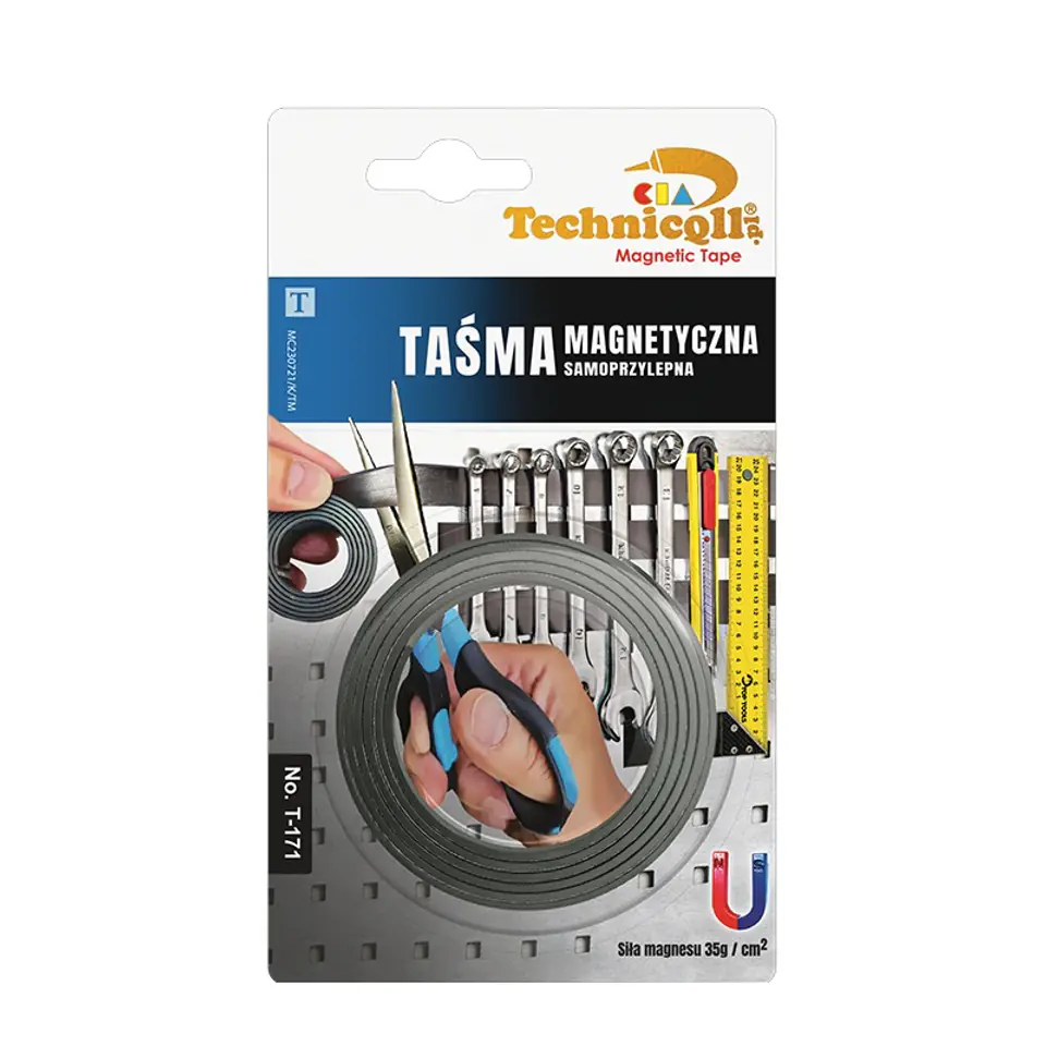 ⁨TAŚMA MAGNETYCZNA SAMOPRZYLEPNA 1MX20MMX1,5MM⁩ w sklepie Wasserman.eu