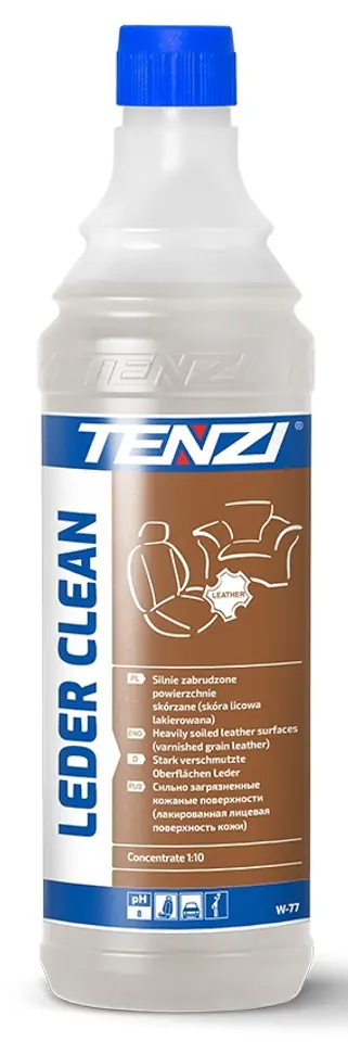 ⁨ŚRODEK DO CZYSZCZENIA SKÓRZ. TAP, LEDER CLEAN KONC. 0.6L⁩ w sklepie Wasserman.eu