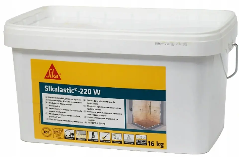 ⁨SIKALASTIC-220W PŁYNNA MEMBRANA NA BAZIE ŻYWICY 16KG⁩ w sklepie Wasserman.eu