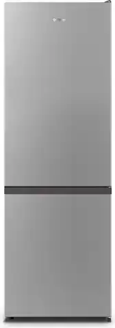 ⁨Gorenje NRK6182PS4 fridge-freezer Freestanding 292 L E Grey⁩ at Wasserman.eu