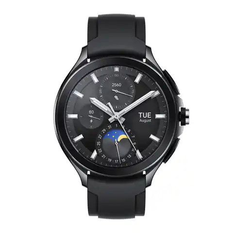⁨Xiaomi Watch 2 Pro BT Black Case with Black Fluororubber Strap⁩ w sklepie Wasserman.eu