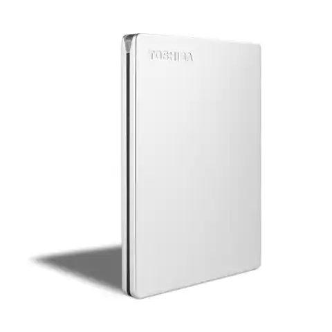 ⁨Dysk HDD Toshiba Canvio Slim 1TB HDTD310ES3D, srebny⁩ w sklepie Wasserman.eu