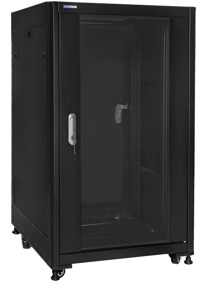 ⁨SQ6618/B - szafa Rack 19'' szybkiego montażu - 600x600x18U⁩ w sklepie Wasserman.eu