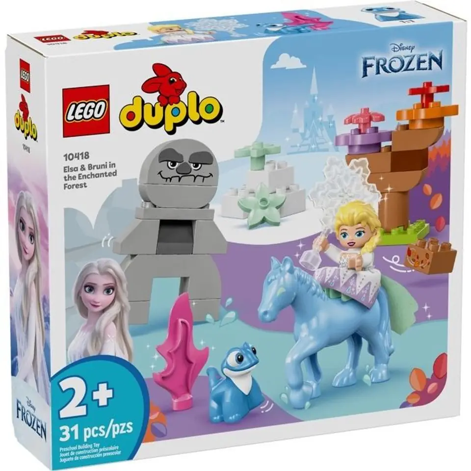 ⁨LEGO(R) DUPLO 10418 Elsa i Bruni w Zaczarowanym Lesi⁩ w sklepie Wasserman.eu