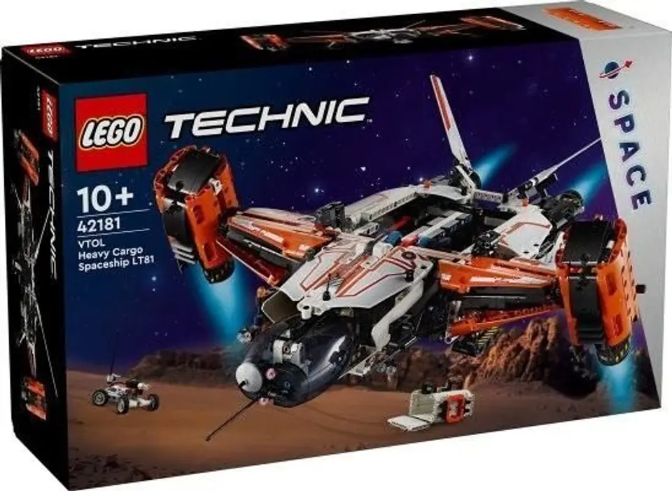 ⁨LEGO TECHNIC 42181 VTOL Heavy Carco Spaceship LT81⁩ at Wasserman.eu