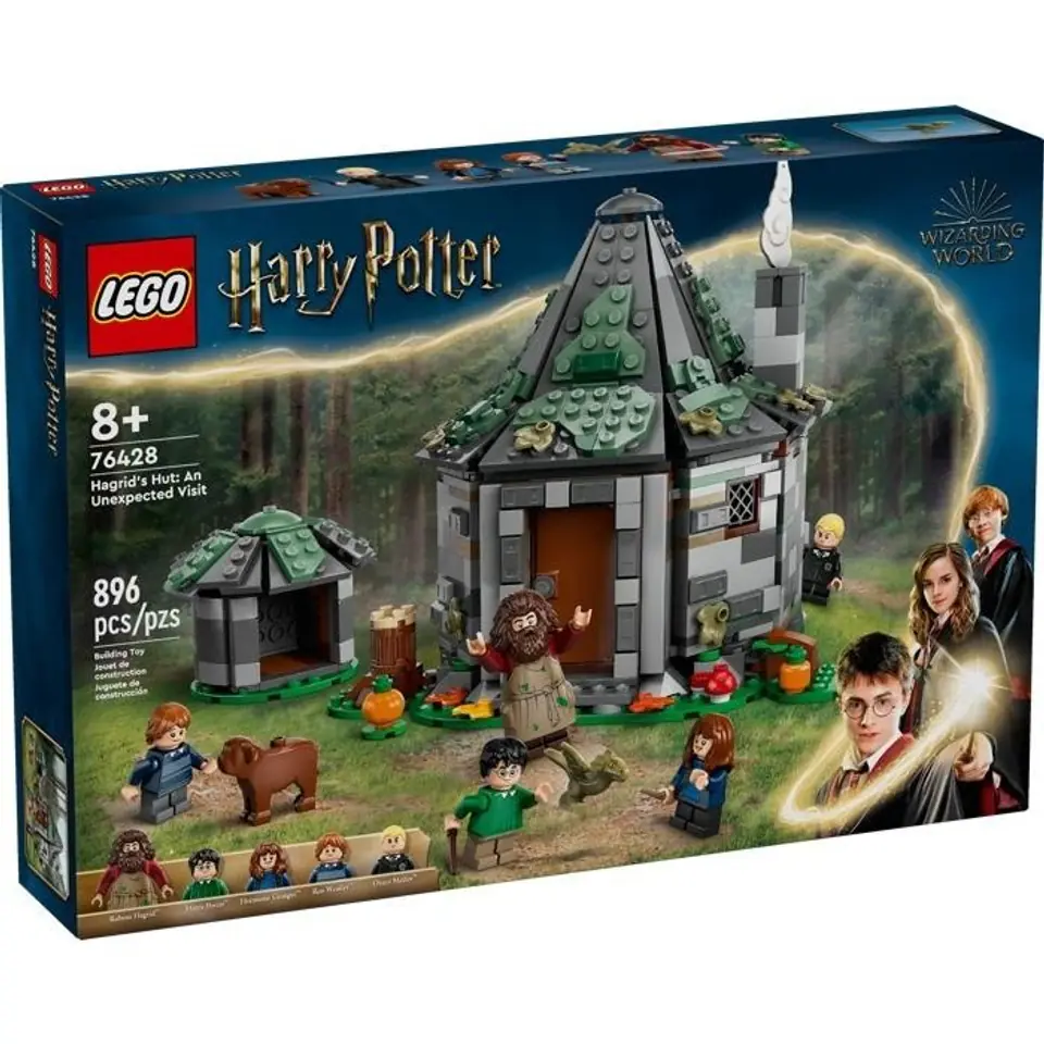 ⁨LEGO HARRY POTTER 76428 Hagrid's Hut - An Unexpected Visit⁩ at Wasserman.eu
