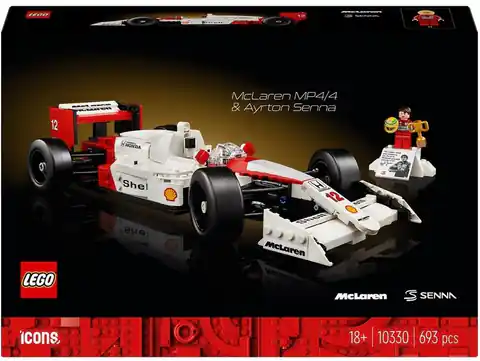 ⁨Lego ICONS 10330 McLaren MP4/4 i Ayrton Senna⁩ w sklepie Wasserman.eu