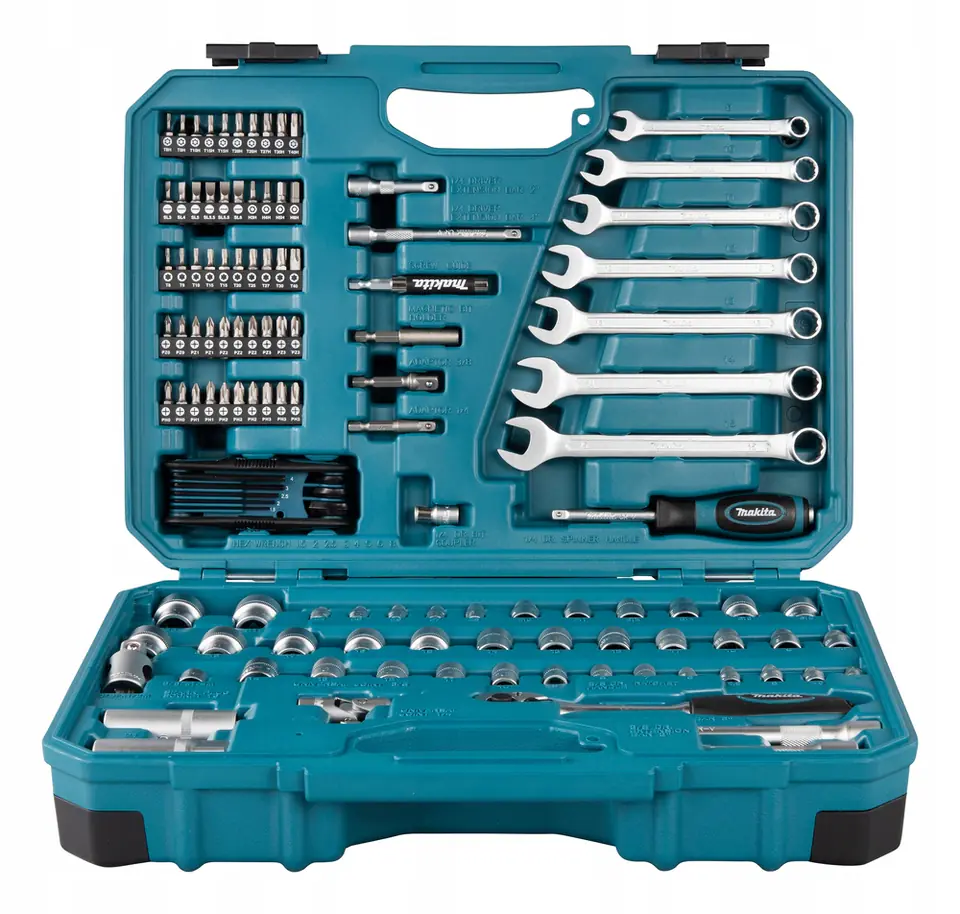 ⁨Makita E-06616 mechanics tool set 120 tools⁩ at Wasserman.eu