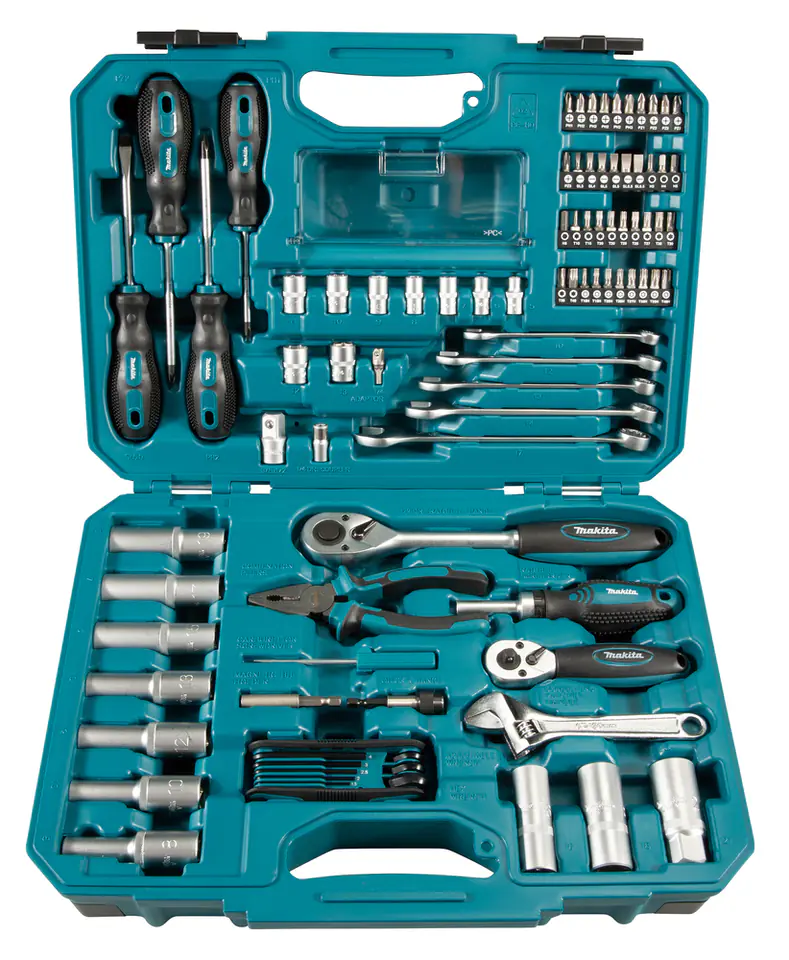 ⁨Makita E-08458 mechanics tool set 87 tools⁩ at Wasserman.eu