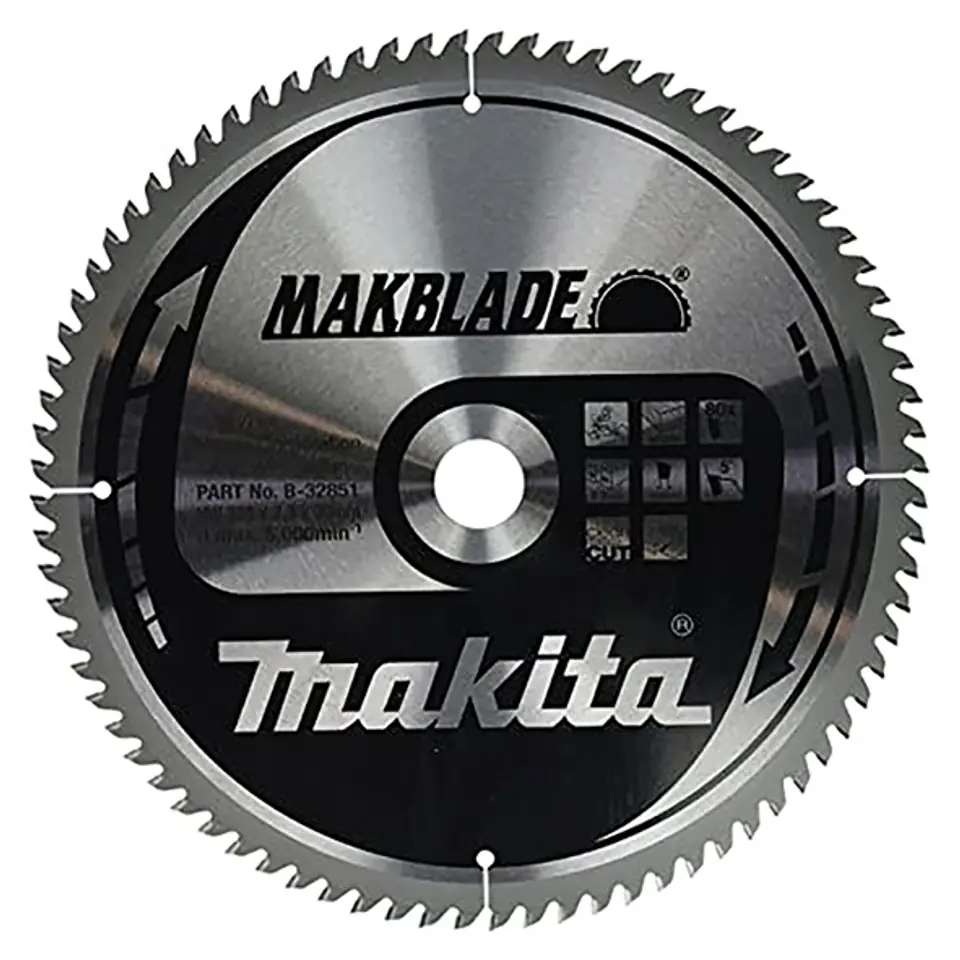 PIŁA SPIEKOWA DO DREWNA MAKBLADE 305*30MM 80Z w sklepie Wasserman.eu