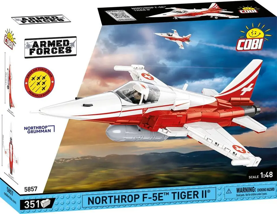 ⁨COBI 5857 Armed Forces Northrop F-5E Tiger II 351 Pads⁩ at Wasserman.eu