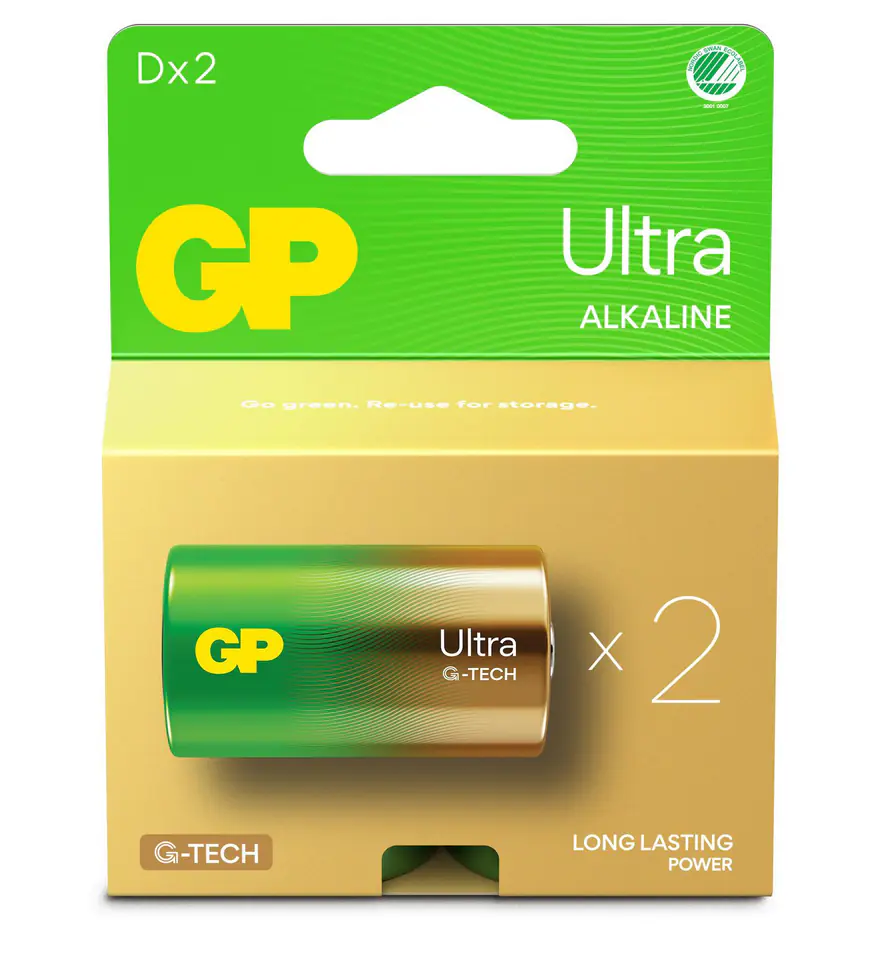 ⁨GP Batteries GP ULTRA ALKALINE D/LR20⁩ w sklepie Wasserman.eu