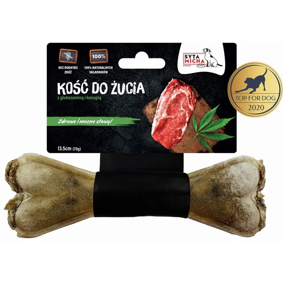 ⁨SYTA MICHA Bone for strong joints - dog chew - 13.5 cm⁩ at Wasserman.eu