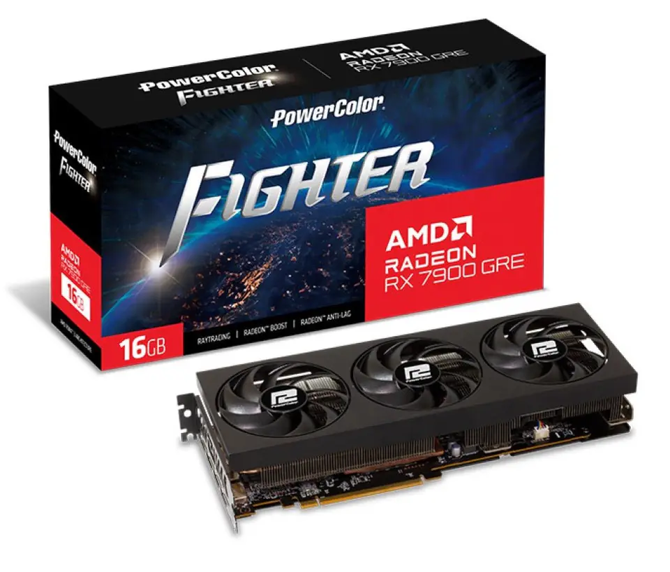 ⁨Karta graficzna PowerColor Radeon RX 7900 GRE Fighter 16GB OC⁩ w sklepie Wasserman.eu