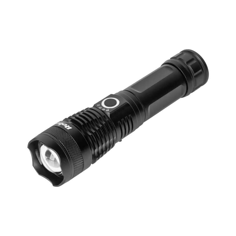 ⁨Rebel 10W Rechargeable LED Flashlight⁩ at Wasserman.eu