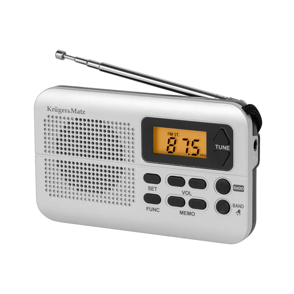 Kruger&Matz portable radio model KM0819 at Wasserman.eu