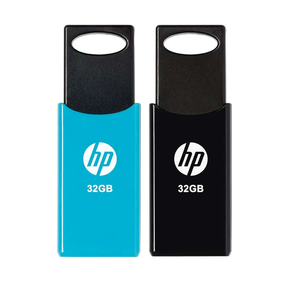 ⁨Pendrive (Pamięć USB) HP (32 GB /USB 2.0 /Czarny )⁩ w sklepie Wasserman.eu