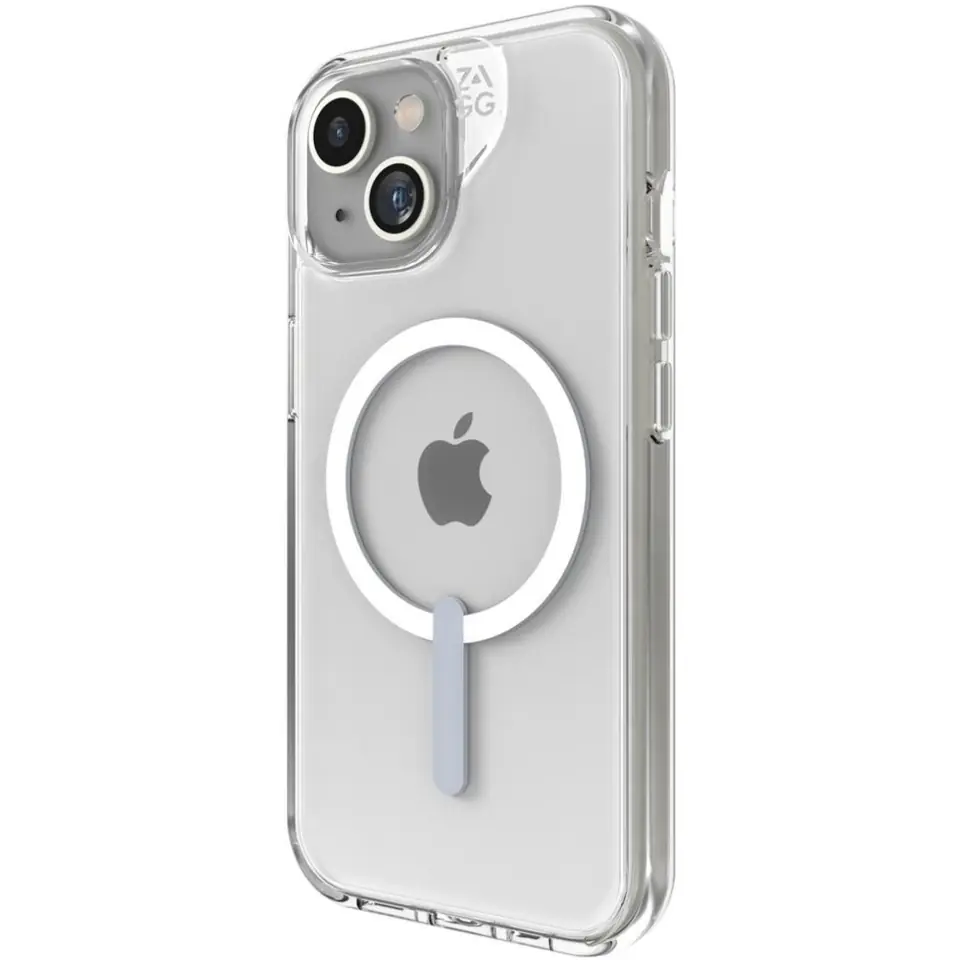 ⁨ZAGG Crystal Palace Snap - obudowa ochronna do iPhone 14 Plus/15 Plus kompatybilna z MagSafe (clear)⁩ w sklepie Wasserman.eu