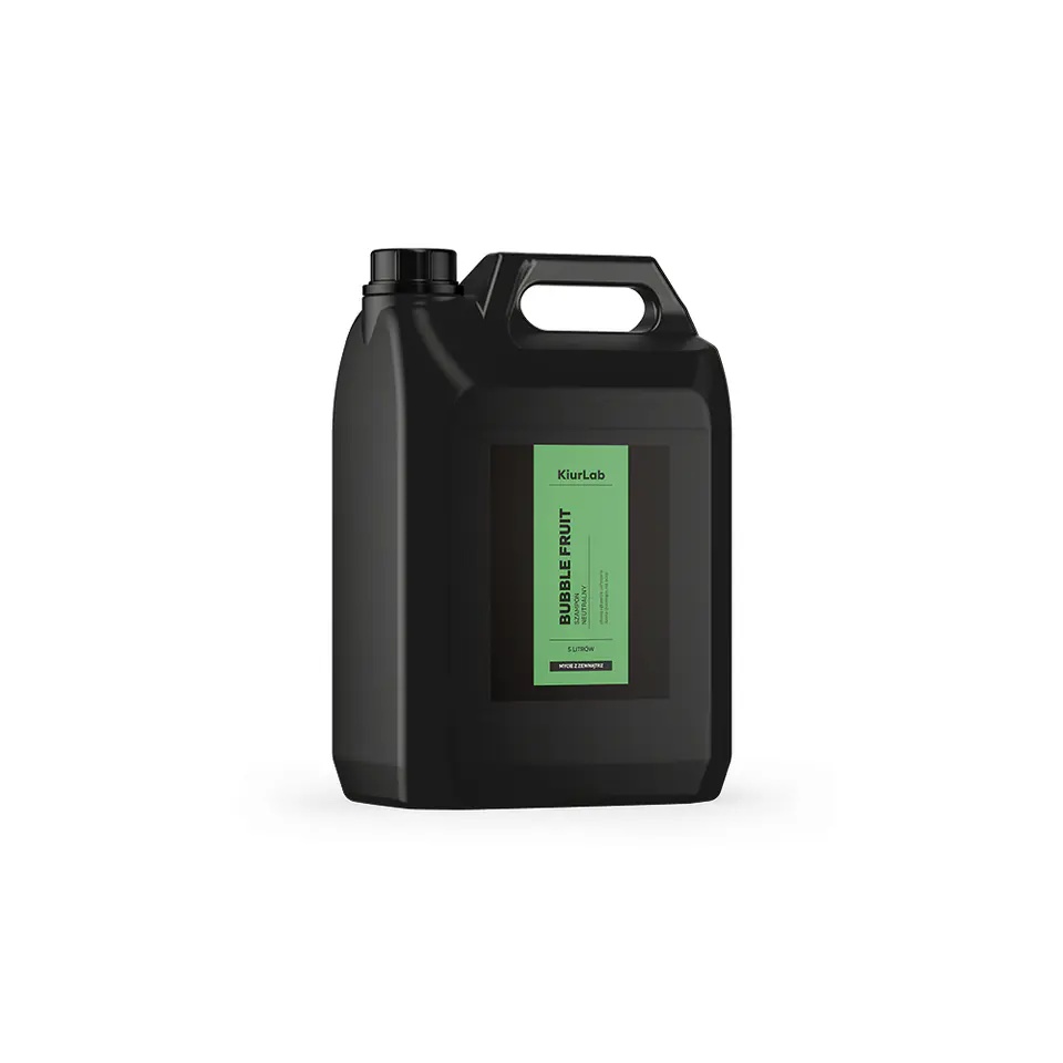 ⁨Kiurlab BUBBLE FRUIT 5L - szampon samochodowy, neutralne pH⁩ w sklepie Wasserman.eu